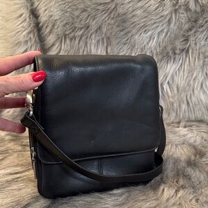 PRICE FIRM HOBO Black Crossbody Bag